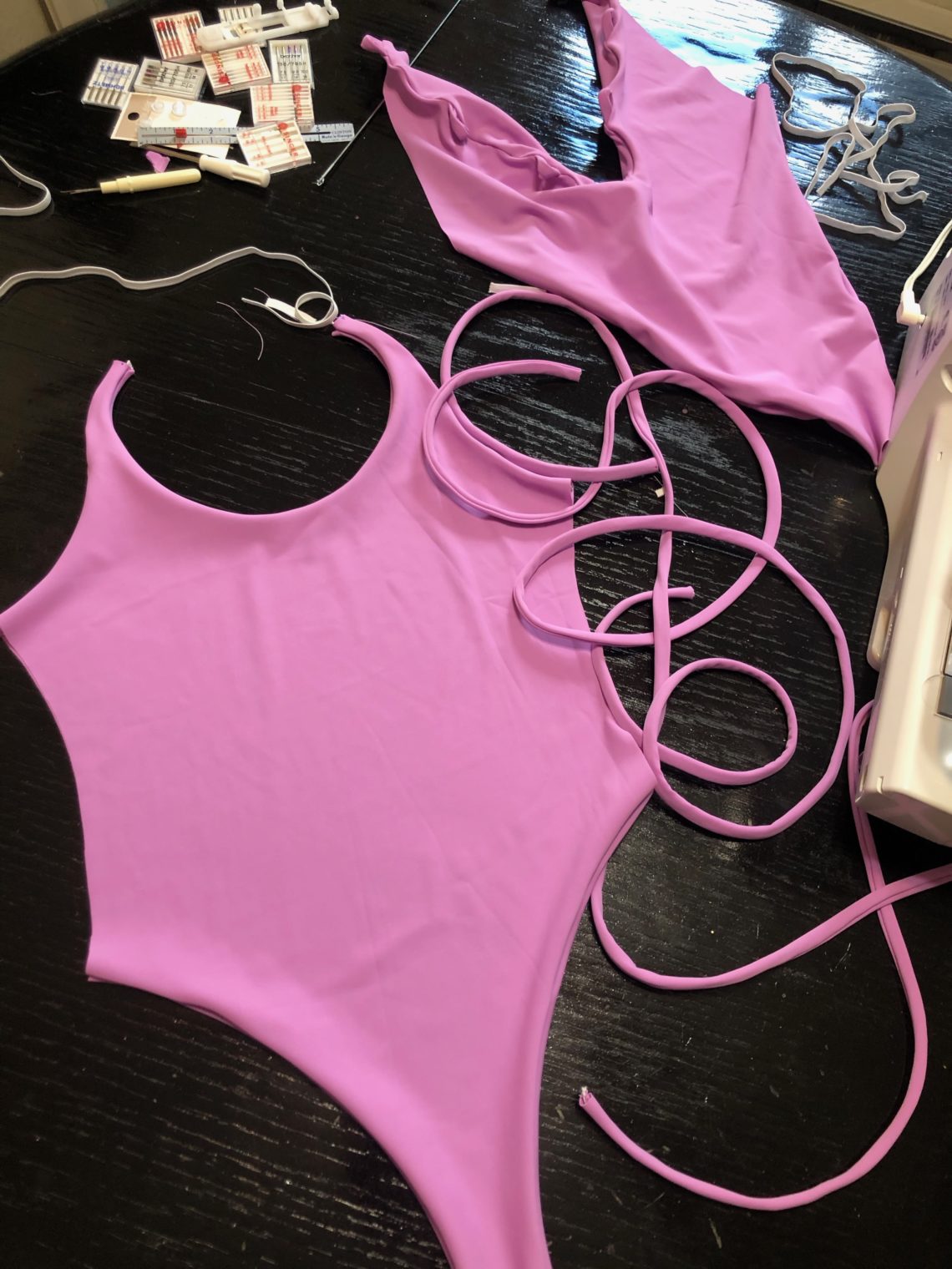 Sewing Swimwear DIY Cross Back One Piece - Jess Just Made